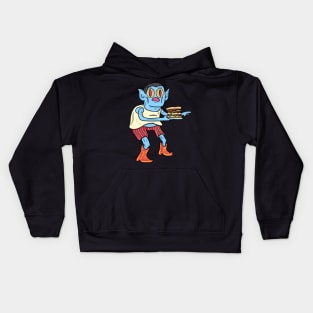 Midnight Snack with Hudson Abadeer Kids Hoodie